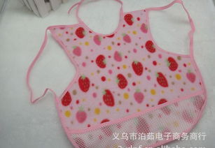 嬰幼兒棉質(zhì)圍兜批發(fā) 2元親民價(jià)格，防污防水實(shí)用之選